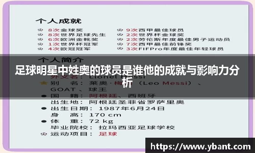 足球明星中姓奥的球员是谁他的成就与影响力分析